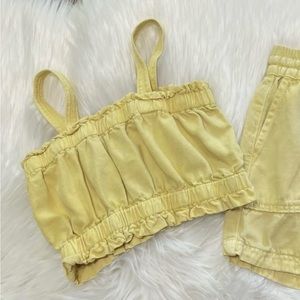 Zara Kid’s Yellow Tank Top - NWT
